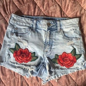 Like new American Eagle High Rise Shortie Shorts